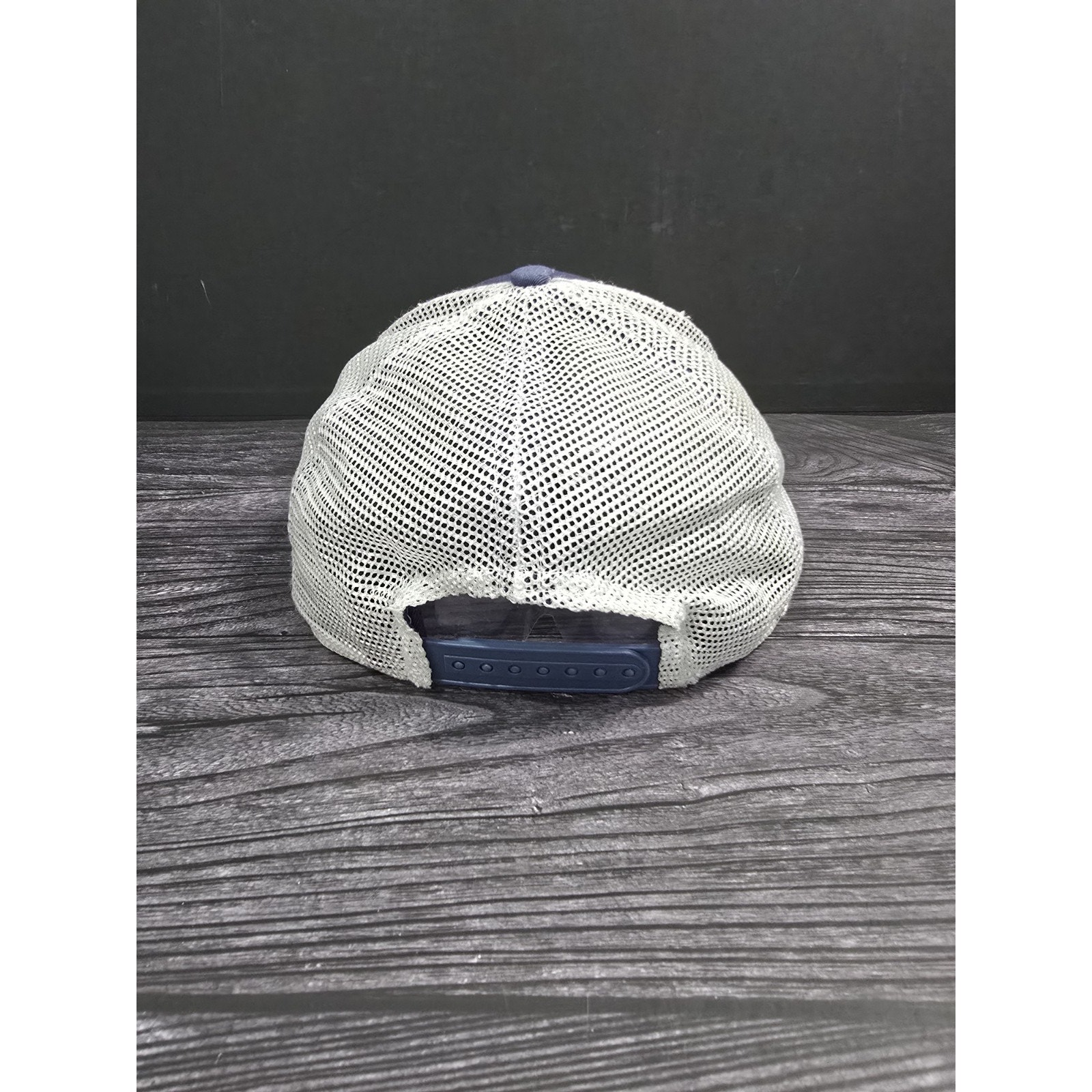 Jeep Jedco Trucker Hat Mesh Snapback Cap Blue Purple Sunset Patch Graphic Osfm — image 3 of 6